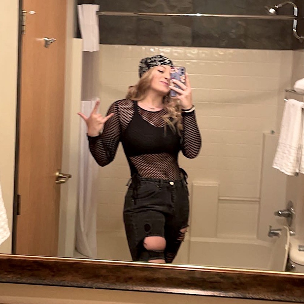 FISHNET BODYSUIT (M)